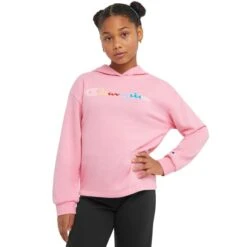 CHAMPION Girls' French Terry Hoodie