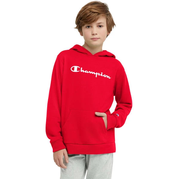 CHAMPION Kids' French Terry Hoodie 1 CHAMPION Kids' French Terry Hoodie