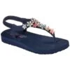 SKECHERS Women's Meditation - Glass Daisy Sandals