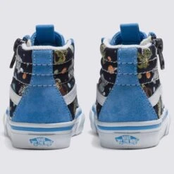 VANS Toddlers' Glow Cosmic Zoo SK8-HI Reissue Side-Zip Shoes -Fam By Style 2085445 408 alt2