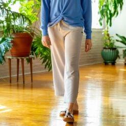 EMS Women's Softspun Wide Leg Cropped Pants -Fam By Style 2085512 004 alt3