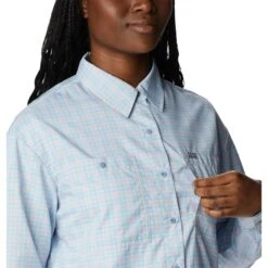COLUMBIA Women's Silver Ridge Utility Long-Sleeve Shirt 13 COLUMBIA Women's Silver Ridge Utility Long-Sleeve Shirt -Fam By Style 2085708 570 alt6