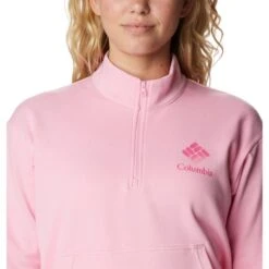 COLUMBIA Women's Trek French Terry Half-Zip Sweatshirt 9 COLUMBIA Women's Trek French Terry Half-Zip Sweatshirt -Fam By Style 2085709 609 alt4