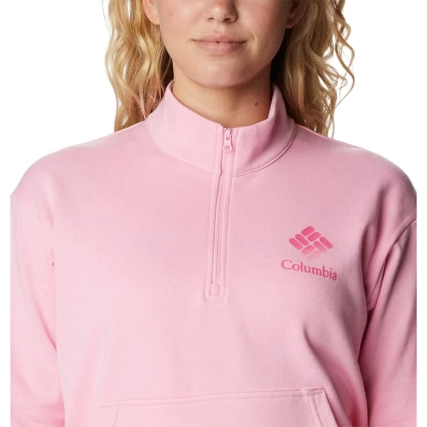 COLUMBIA Women's Trek French Terry Half-Zip Sweatshirt 5 COLUMBIA Women's Trek French Terry Half-Zip Sweatshirt - Image 5