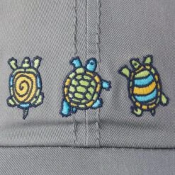 LIFE IS GOOD Women's Peace Turtles Sunwashed Chill Cap 5 LIFE IS GOOD Women's Peace Turtles Sunwashed Chill Cap -Fam By Style 2086045 003 alt2