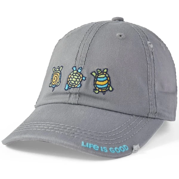 LIFE IS GOOD Women's Peace Turtles Sunwashed Chill Cap 1 LIFE IS GOOD Women's Peace Turtles Sunwashed Chill Cap