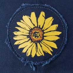 LIFE IS GOOD Women's Sunflower Tattered Chill Cap 5 LIFE IS GOOD Women's Sunflower Tattered Chill Cap -Fam By Style 2086046 402 alt2
