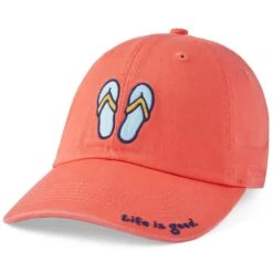 LIFE IS GOOD Flip Flops Chill Cap