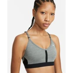 NIKE Women's Indy Light-Support Padded V-Neck Sports Bra -Fam By Style 2086179 004 alt2