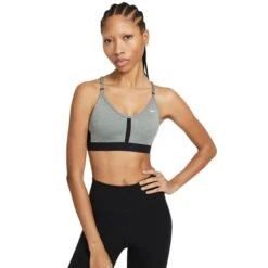 NIKE Women's Indy Light-Support Padded V-Neck Sports Bra