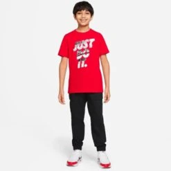 NIKE Big Kids' Sportswear Short-Sleeve Tee -Fam By Style 2086277 601 alt3