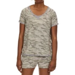 PILLOW TALK Women's Comfy Cozy Shorts Pajama Set