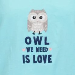 RENE ROFE Women's Owl We Need Is Love Shorts Pajamas Set -Fam By Style 2086813 430 alt3