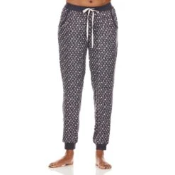 PILLOW TALK Women's Hearts Jogger PJ Sleep Set, 2 Piece -Fam By Style 2086814 005 alt2