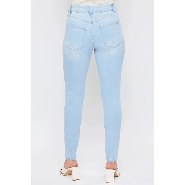 ROYALTY Women's Essential High-Rise Skinny Jeans 2 ROYALTY Women's Essential High-Rise Skinny Jeans - Image 2