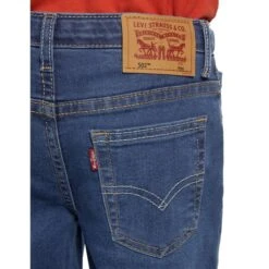 LEVI'S Boys' 502 Regular Taper Fit Performance Jeans -Fam By Style 2087440 405 alt07