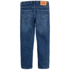 LEVI'S Boys' 502 Regular Taper Fit Performance Jeans -Fam By Style 2087440 405 alt09