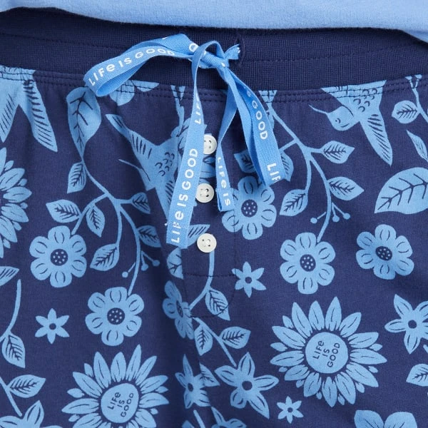 LIFE IS GOOD Women's Hummingbird Snuggle Up Sleep Joggers 3 LIFE IS GOOD Women's Hummingbird Snuggle Up Sleep Joggers - Image 3