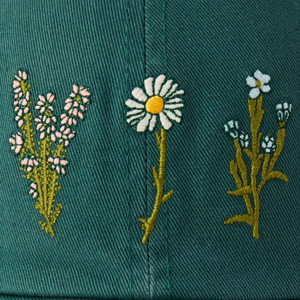 LIFE IS GOOD Women's Detailed Wildflowers Chill Cap 3 LIFE IS GOOD Women's Detailed Wildflowers Chill Cap - Image 3