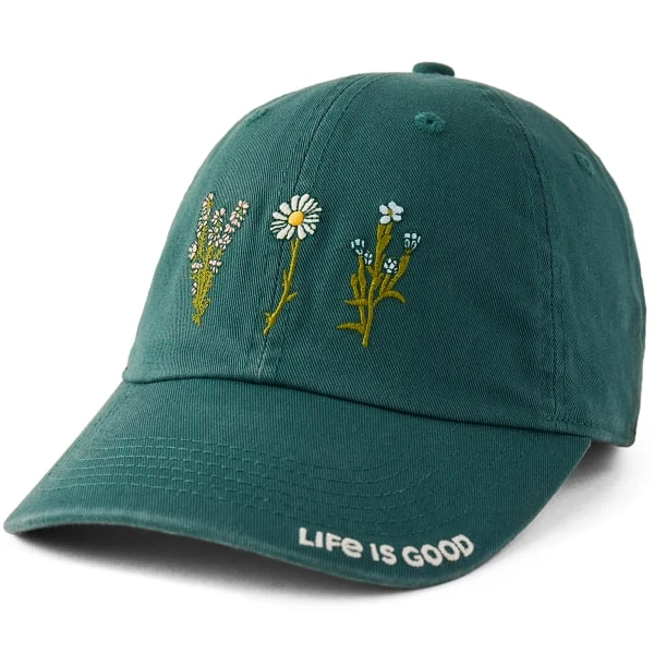 LIFE IS GOOD Women's Detailed Wildflowers Chill Cap 1 LIFE IS GOOD Women's Detailed Wildflowers Chill Cap