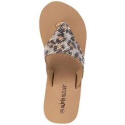 OLIVIA MILLER Women's Animal Print Wedge Sandals -Fam By Style 2087791 205 alt5