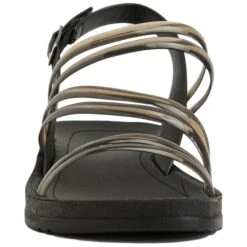 WANTED Women's Cannon Cross Strap Sandals -Fam By Style 2087799 001 alt3