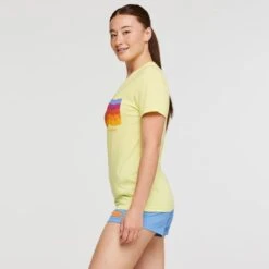 COTOPAXI Women's Disco Wave Organic Short-Sleeve Tee 11 COTOPAXI Women's Disco Wave Organic Short-Sleeve Tee -Fam By Style 2088337 740 alt4