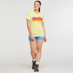 COTOPAXI Women's Disco Wave Organic Short-Sleeve Tee 13 COTOPAXI Women's Disco Wave Organic Short-Sleeve Tee -Fam By Style 2088337 740 alt6