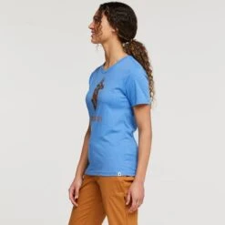 COTOPAXI Women's Altitude Llama Organic Short-Sleeve Tee -Fam By Style 2088338 405 alt4