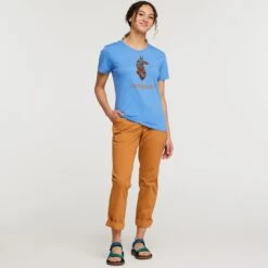 COTOPAXI Women's Altitude Llama Organic Short-Sleeve Tee -Fam By Style 2088338 405 alt6