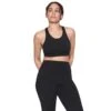 YOGAWORKS Women's Kim Essential Bra W/ Cross Back Straps