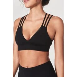 YOGAWORKS Women's Mariah Icon Bra W/ Straps -Fam By Style 2088381 001 alt4