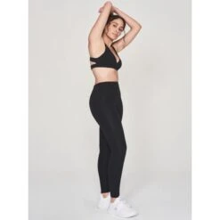 YOGAWORKS Women's Emily Mid-Rise Leggings -Fam By Style 2088386 001 alt3