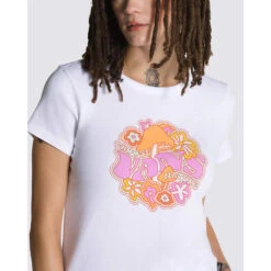 VANS Juniors' Resort To Nature Mini Short-Sleeve Tee -Fam By Style 2089355 101 alt2