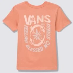 VANS Juniors' Feeling Blessed Short-Sleeve Tee -Fam By Style 2089357 611 alt5