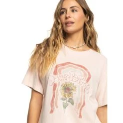 ROXY Juniors' Moonlight Sunset A Oversized Boyfriend Short-Sleeve Tee 8 ROXY Juniors' Moonlight Sunset A Oversized Boyfriend Short-Sleeve Tee -Fam By Style 2089413 807 alt3