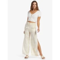 ROXY Juniors' Tropical Rhythm Beachy Pants 11 ROXY Juniors' Tropical Rhythm Beachy Pants -Fam By Style 2089418 908 alt5