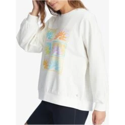 ROXY Juniors' Morning Hike Sweatshirt 10 ROXY Juniors' Morning Hike Sweatshirt -Fam By Style 2089430 101 alt4