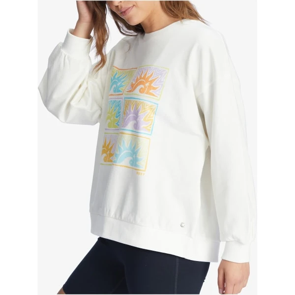 ROXY Juniors' Morning Hike Sweatshirt 5 ROXY Juniors' Morning Hike Sweatshirt - Image 5