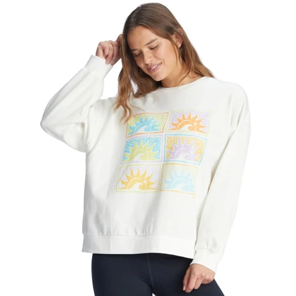 ROXY Juniors' Morning Hike Sweatshirt 1 ROXY Juniors' Morning Hike Sweatshirt