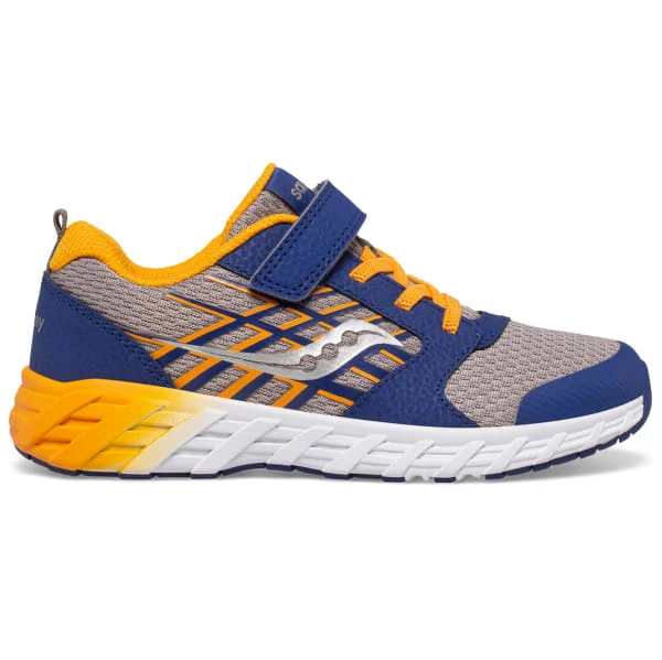 SAUCONY Boys' Wind 2.0 A/C Sneaker 2 SAUCONY Boys' Wind 2.0 A/C Sneaker - Image 2