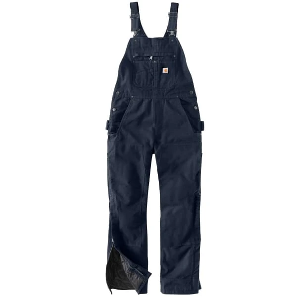 CARHARTT Women's 104049 Relaxed Fit Washed Duck Insulated Bib Overall 1 CARHARTT Women's 104049 Relaxed Fit Washed Duck Insulated Bib Overall