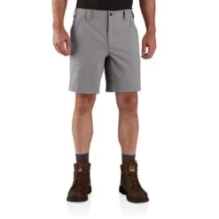 CARHARTT Men's 104198 Force Relaxed Fit Lightweight Ripstop Work Shorts -Fam By Style 2089851 070 alt2
