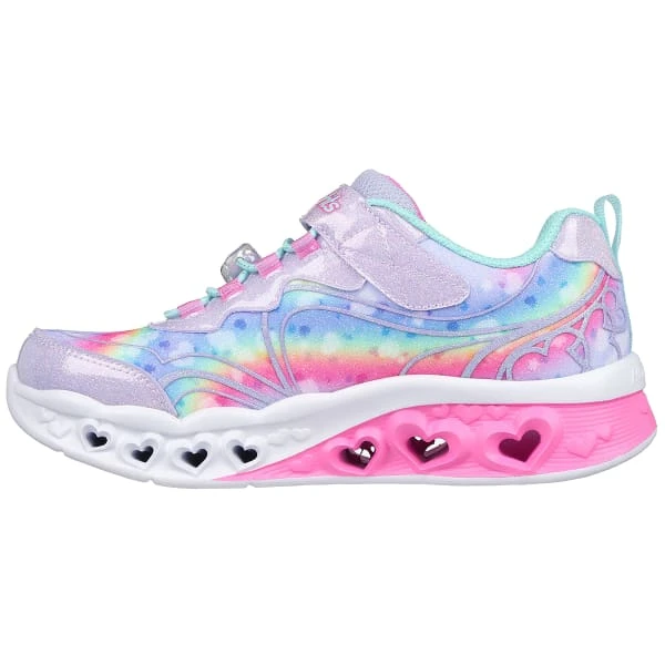 SKECHERS Girls' Flutter Heart Lights - Groovy Swirl Shoes 4 SKECHERS Girls' Flutter Heart Lights - Groovy Swirl Shoes - Image 4
