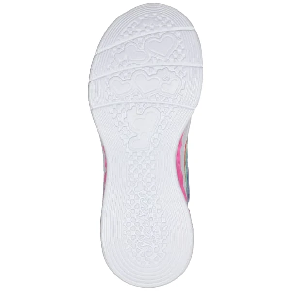 SKECHERS Girls' Flutter Heart Lights - Groovy Swirl Shoes 6 SKECHERS Girls' Flutter Heart Lights - Groovy Swirl Shoes - Image 6